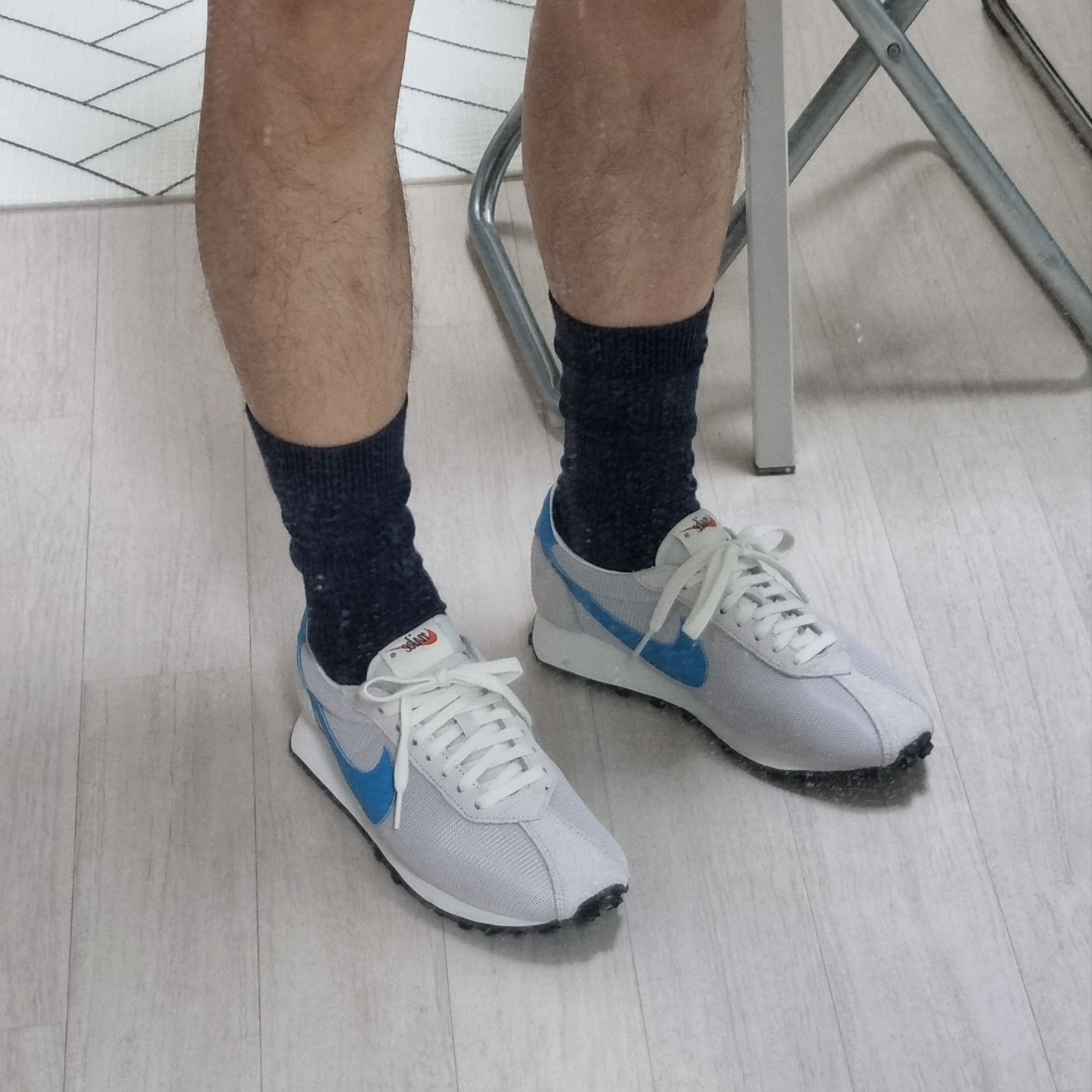 Nike LD-1000 Vast Grey Sail 착용 스타일 - 1