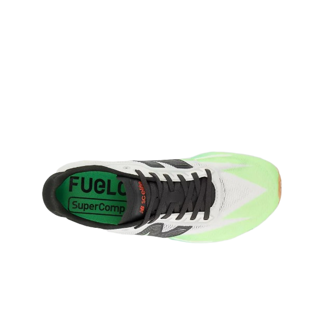 (W) 뉴발란스 퓨어셀 SC 엘리트 v5 화이트 민트 플래쉬 - D 와이드((W) New Balance FuelCell SC Elite v5 White Mint Flash - D Wide) - 2