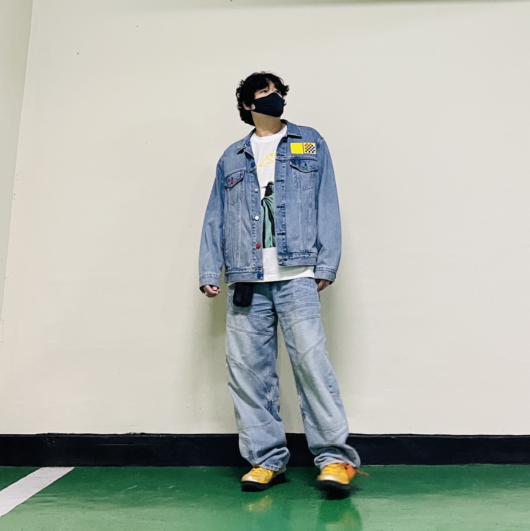 Porter Dill Multi Coin Case Black, GU x Undercover Graphic T-Shirt Undercover 4 White 착용 스타일 - 4