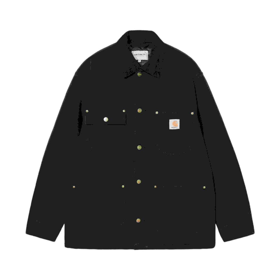 칼하트 WIP OG 초어 코트 블랙 스톤 캔버스(Carhartt WIP OG Chore Coat Black Stone Canvas) - 1