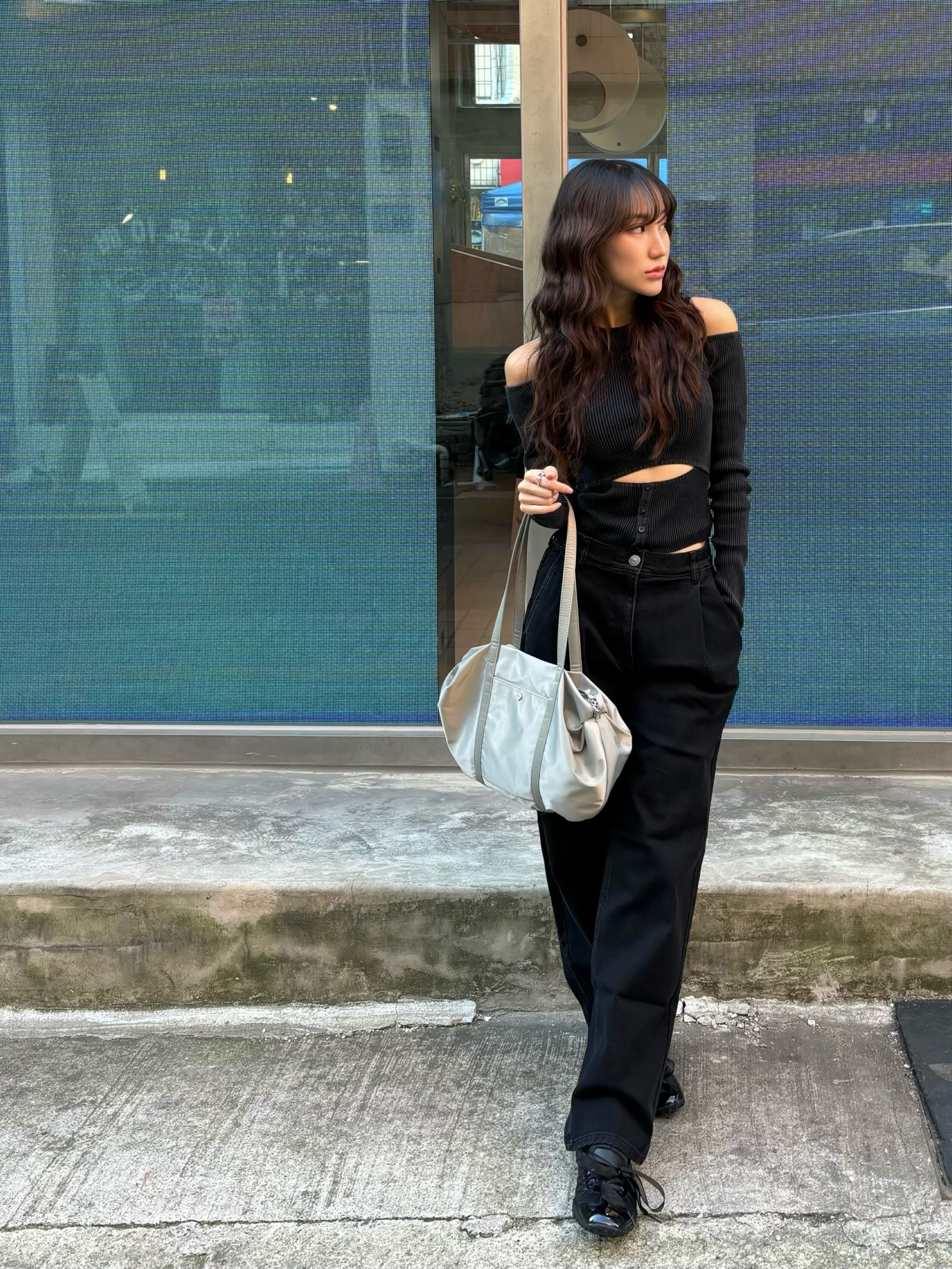 COREOFALCHEMY Comfort Plie MaryJane Black 착용 스타일 - 3