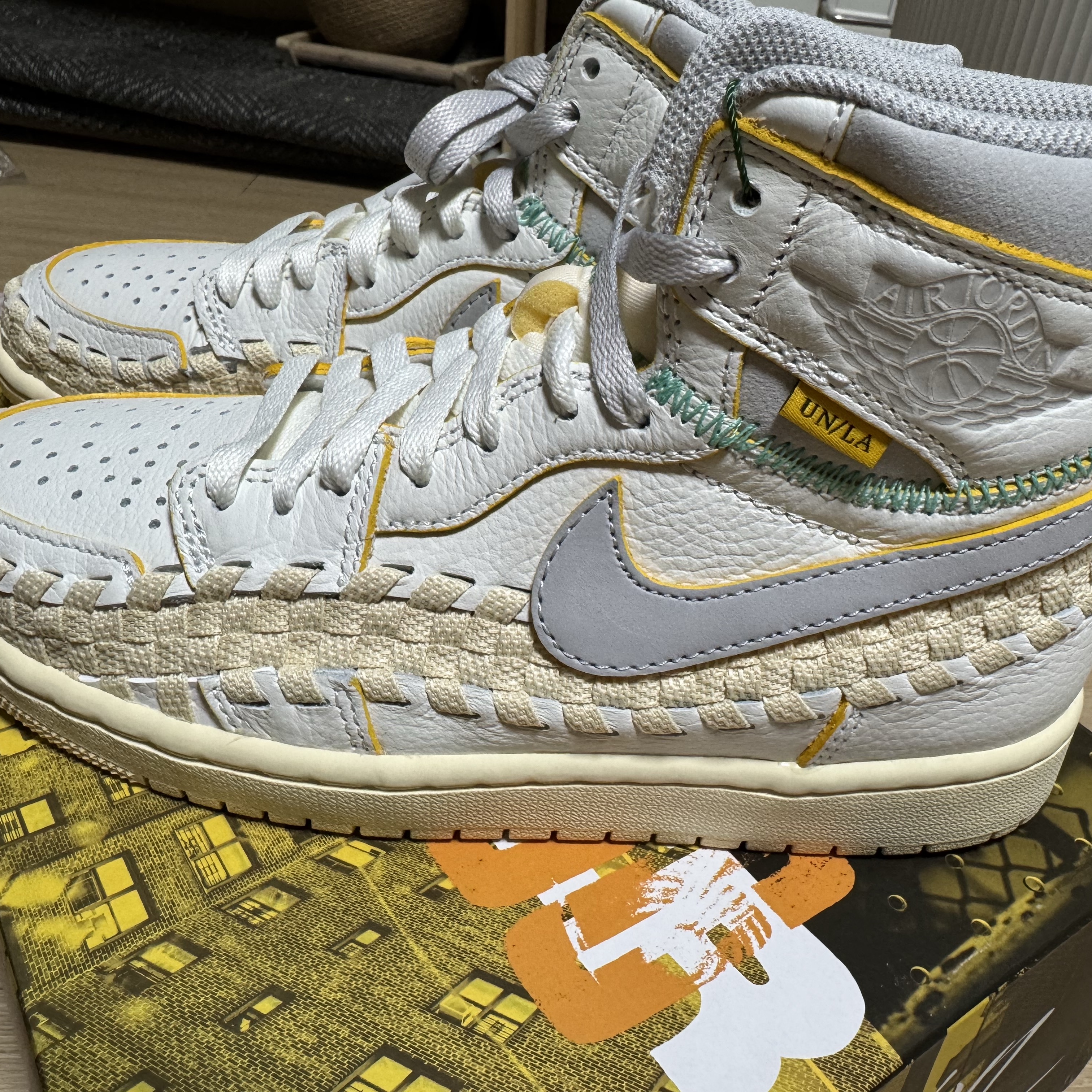 Jordan 1 x Bephies Beauty Supply x Union Retro High OG SP Summer '96 착용 스타일 - 2