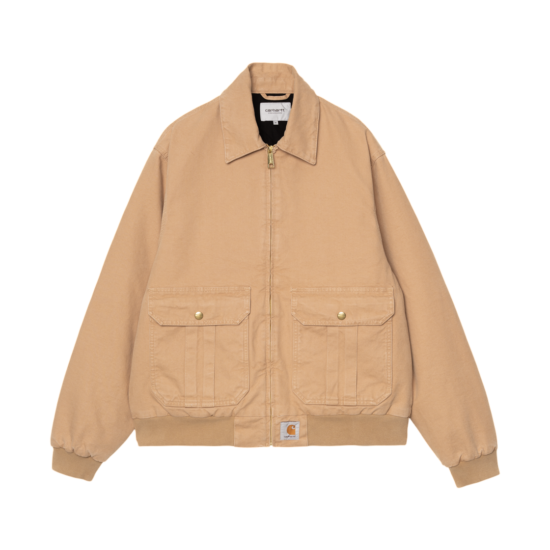 I035617-07E-06 Carhartt WIP Stanton Jacket Dusty H Brown Stone Washed