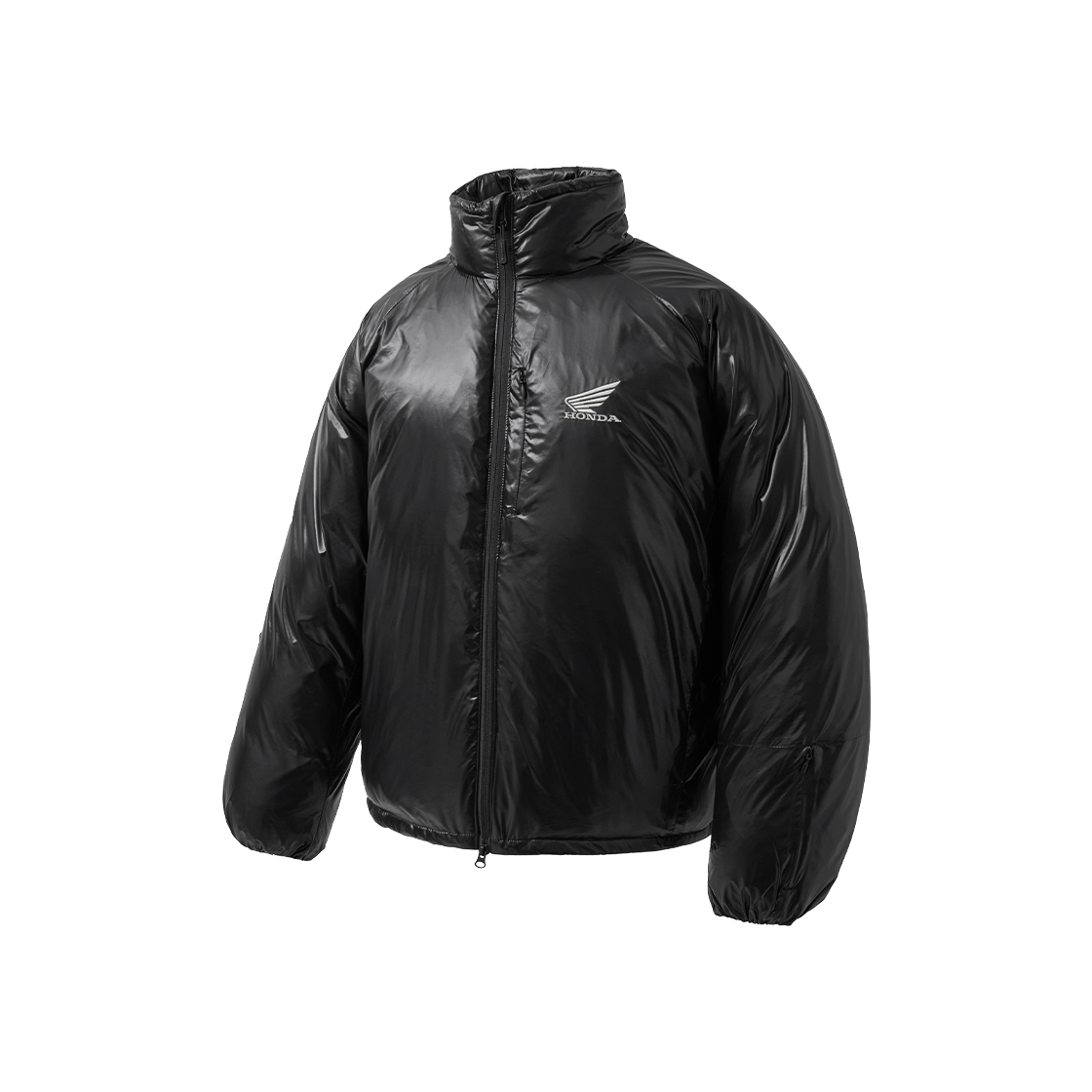 HFW1DW333ABK Honda H-Tech Non Quilting Shorts Padded Down Jacket Black