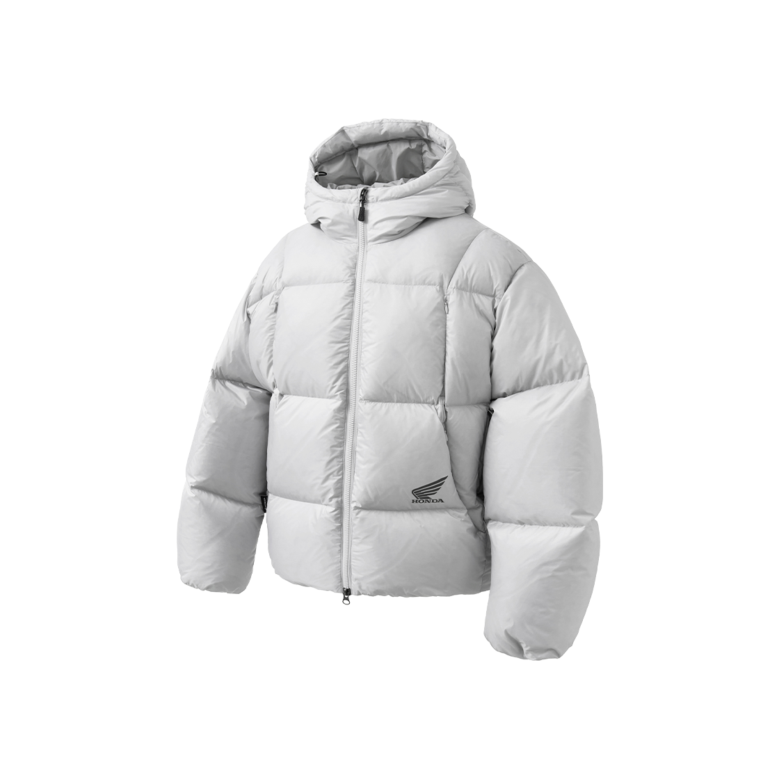 HFW1DW332ALG Honda H-Tech Dimensional Down Puffer Jacket Light Gray