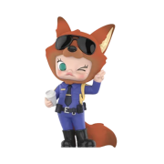 Pop Mart Molly x Zootopia Co-Branded Series Figures Nick In Uniform (Opened Case)