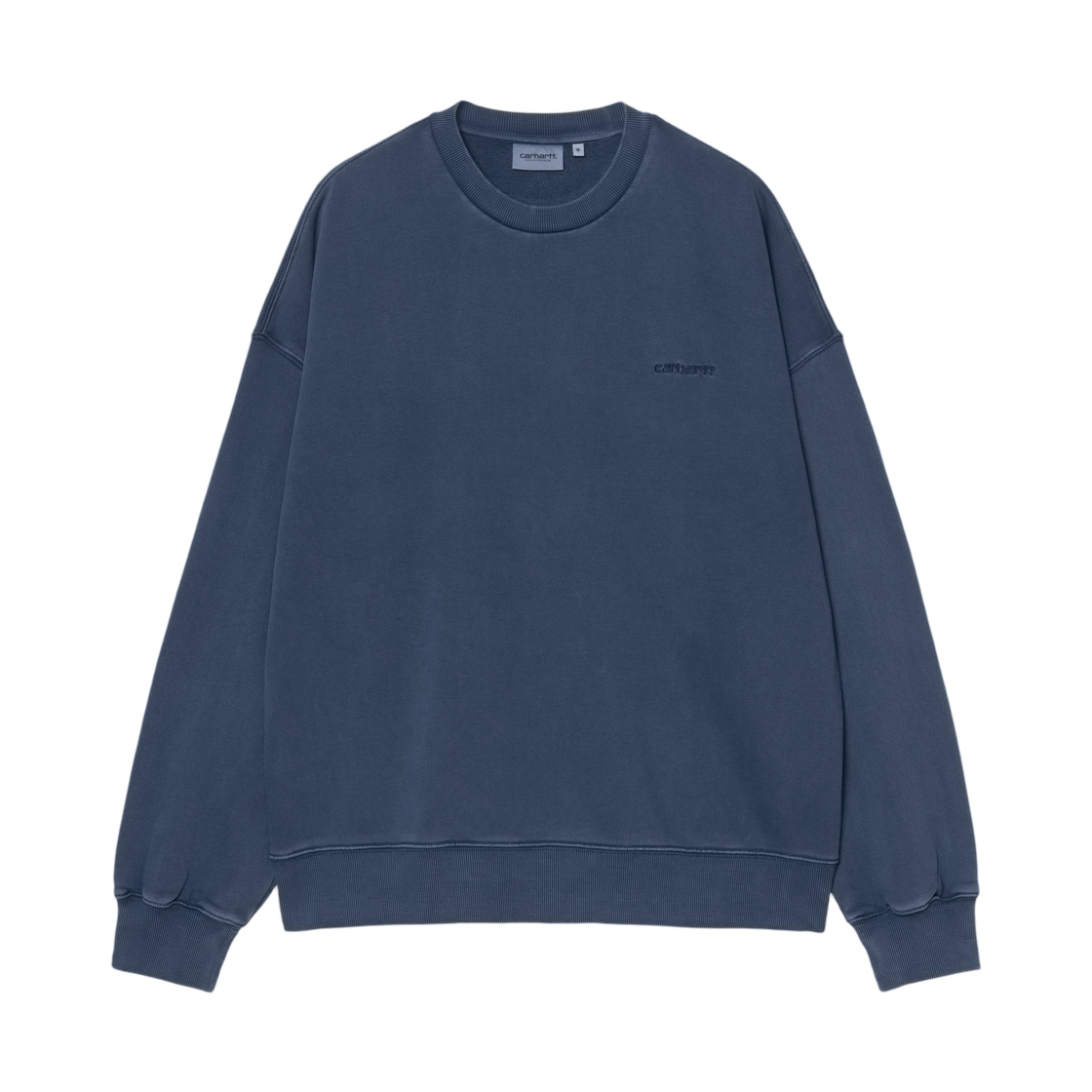 I035436-VQ-GD Carhartt WIP Benton Sweatshirt Jupiter Garment Dyed