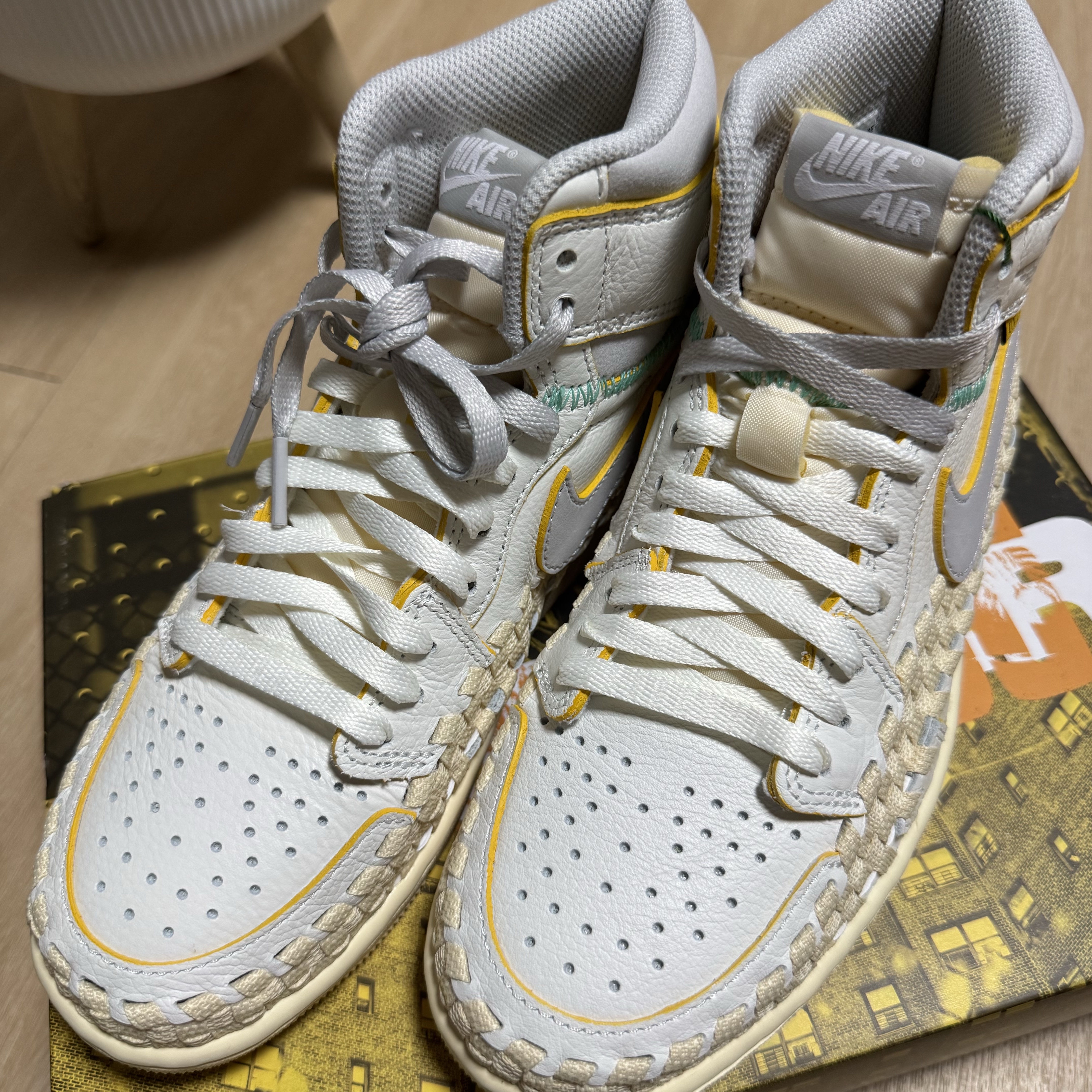 Jordan 1 x Bephies Beauty Supply x Union Retro High OG SP Summer '96 착용 스타일 - 1