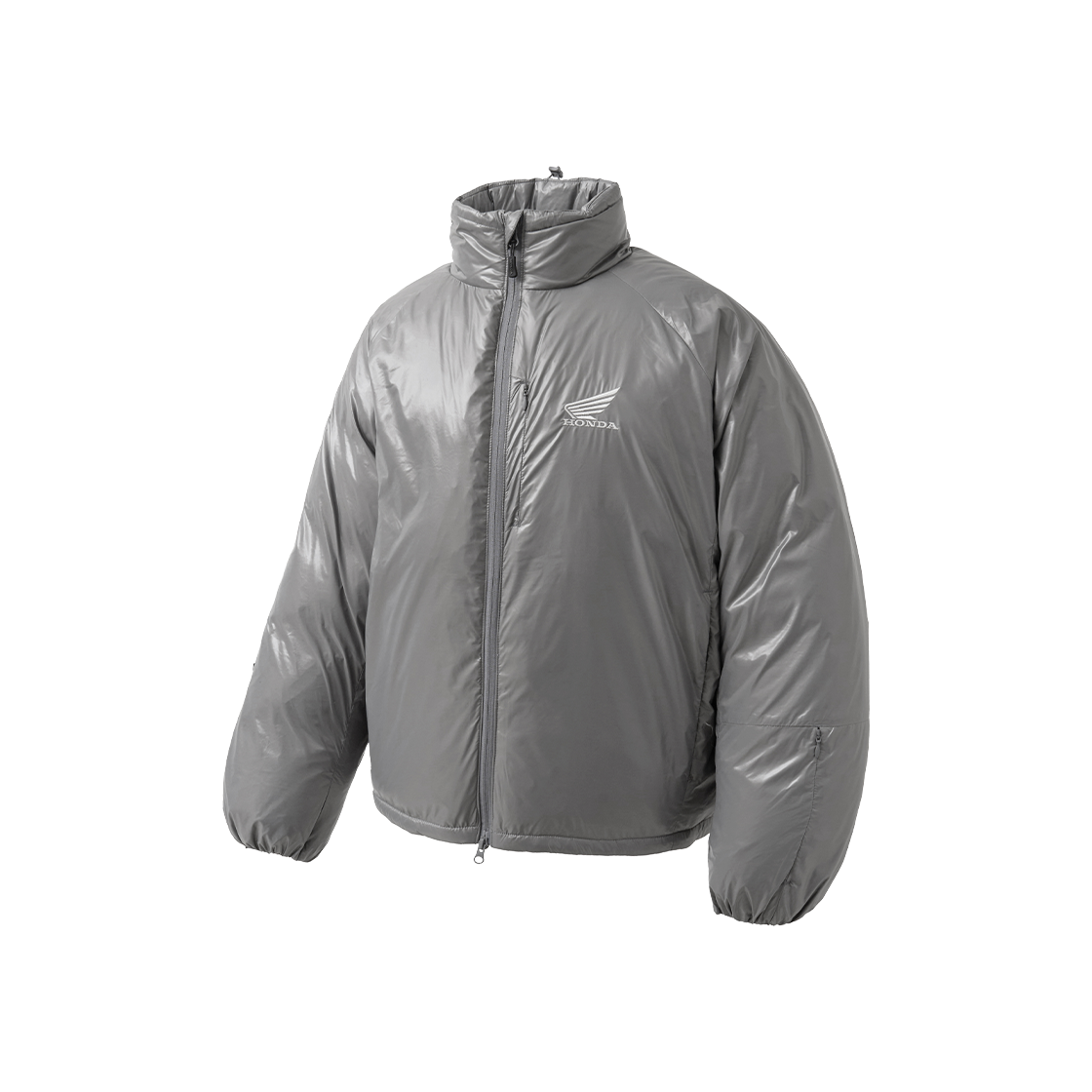 HFW1DW333ACH Honda H-Tech Non Quilting Shorts Padded Down Jacket Charcoal