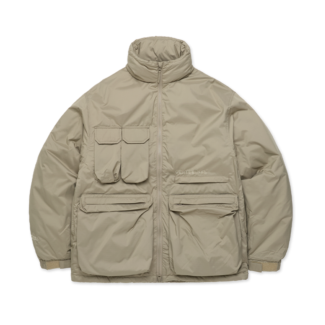 디미토 브이티엑스 유틸리티 다운 자켓 딥 베이지