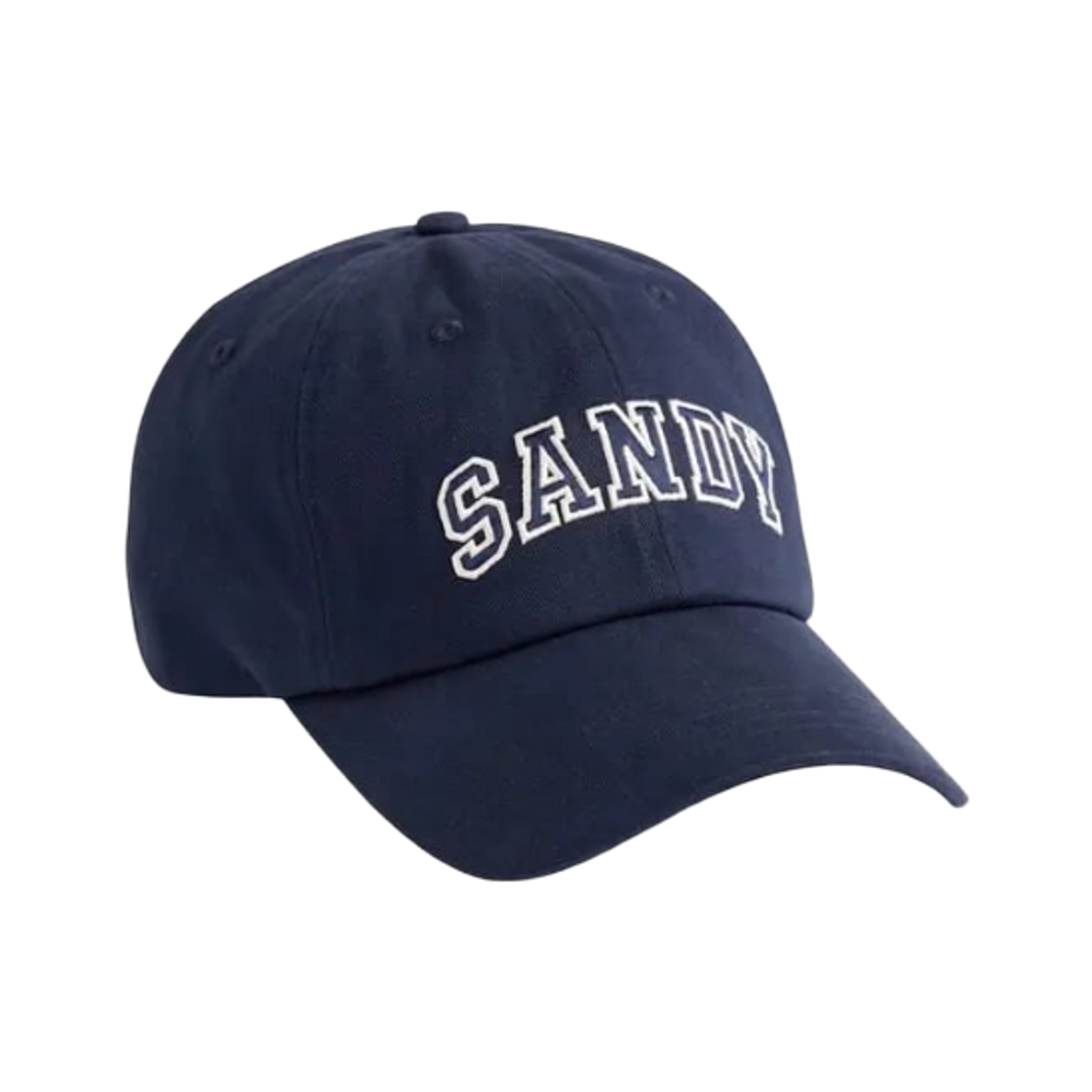 샌디 리앙 x 갭 로고 베이스볼 햇 네이비 블루 유니폼(Sandy Liang x Gap Logo Baseball Hat Navy Blue Uniform)