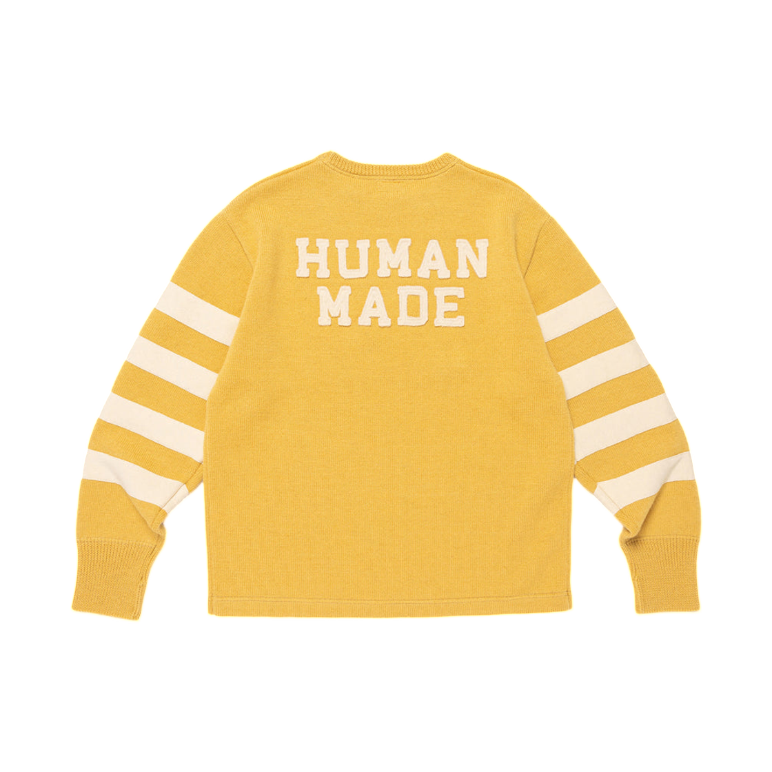 휴먼 메이드 스포츠 니트 스웨터 옐로우(Human Made Sports Knit Sweater Yellow) - 2
