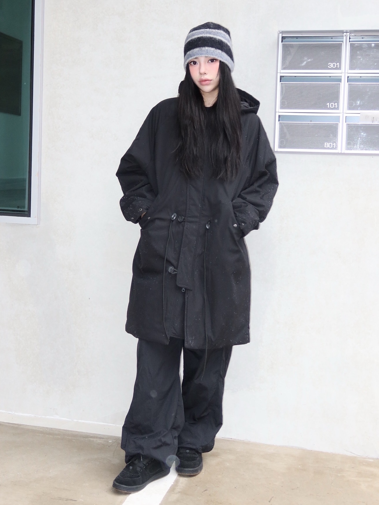 eS Accel OG Black 착용 스타일 - 1