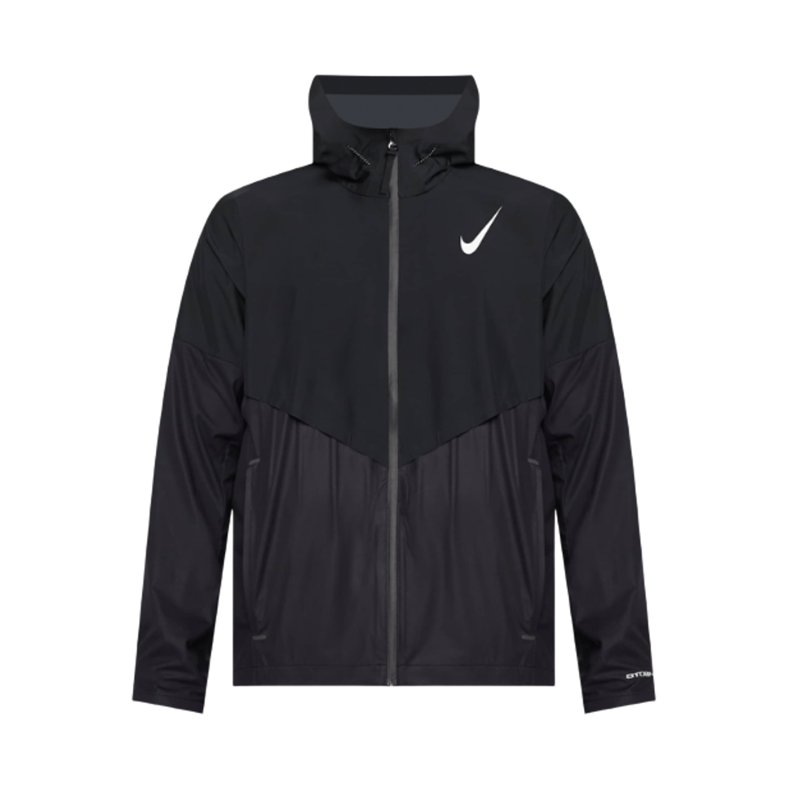 나이키 에어로스위프트 스톰핏 에어로가미 러닝 자켓 블랙 서밋 화이트 - 아시아(Nike Aeroswift Storm-Fit Aerogami Running Jacket Black Summit White - Asia) - 1