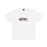 Stussy Fawn T-Shirt White