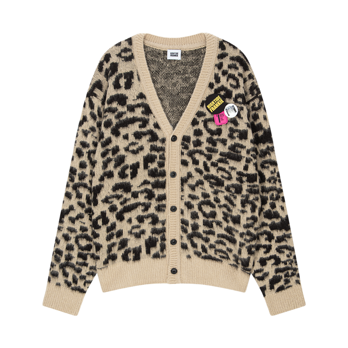 HF25CKD001BE HIGHTIDE FRANKIE Recordare Cardigan Leoaprd
