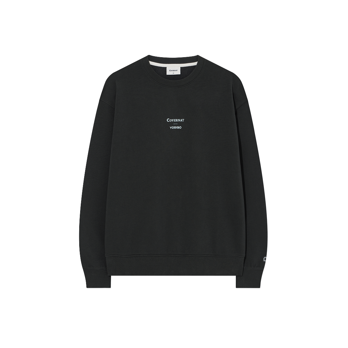 CO2503CRY2CH [Covernat X Yosigo] Nostalgia Sweatshirt Charcoal