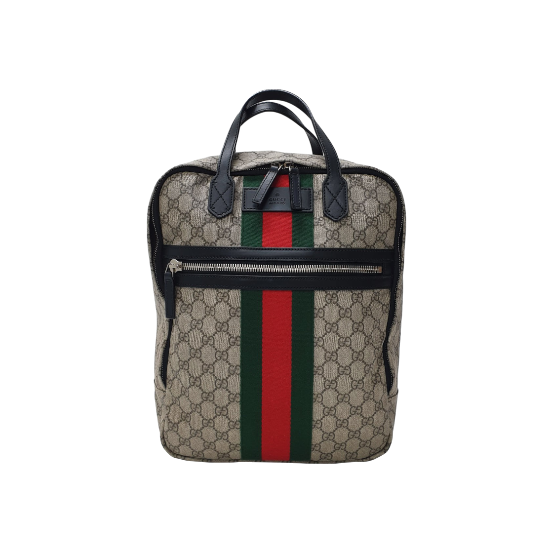 구찌 495558 웹 GG 슈프림 백팩(Gucci Web GG Supreme Backpack)