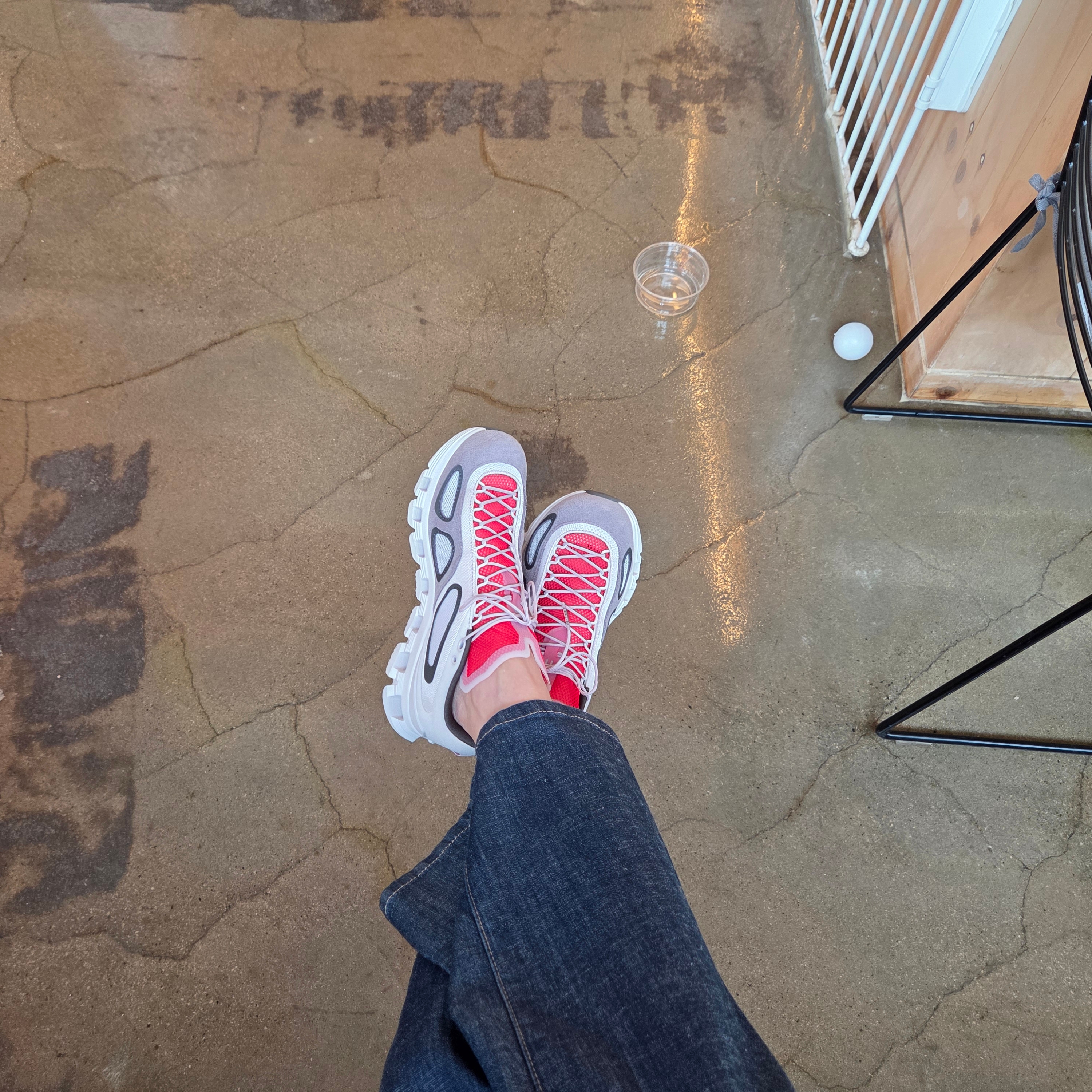(W) On Running x FKA Twigs Cloud X 4 Lily 착용 스타일 - 3