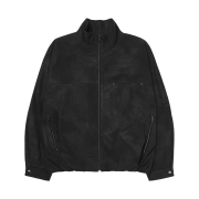 Wooyoungmi Soft Touch High Neck Jacket Grey - 25FW