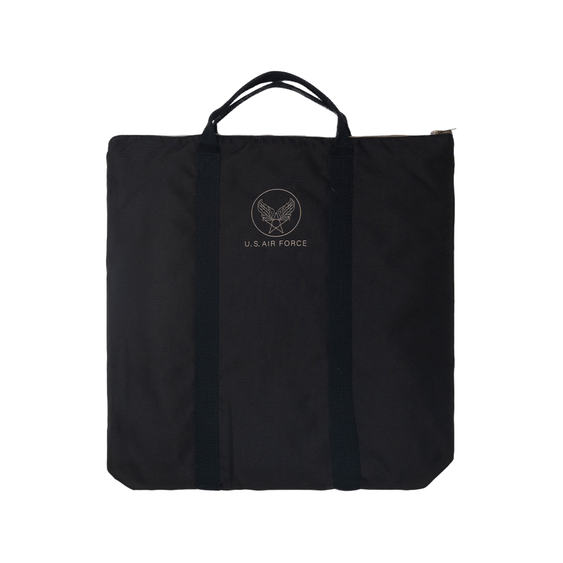 와이엠씨엘 케이와이 USAF 타입 50s 헬멧 백 스텐실 블랙(YMCL KY USAF Type 50s Helmet Bag Stencil Black)