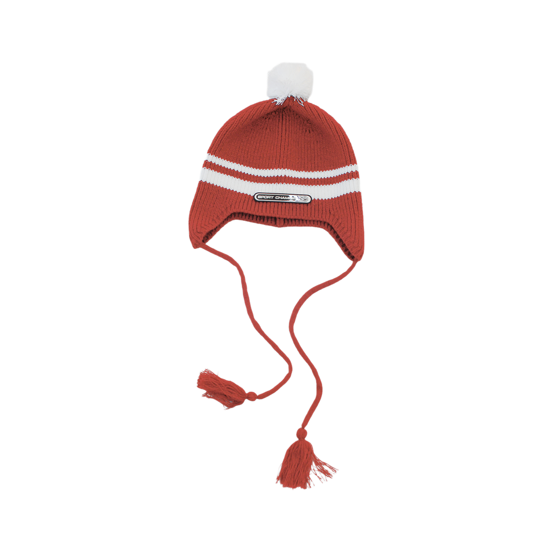 SCBEF3CPU04OA SPORT CHAMBER Route Earflap Beanie Coral