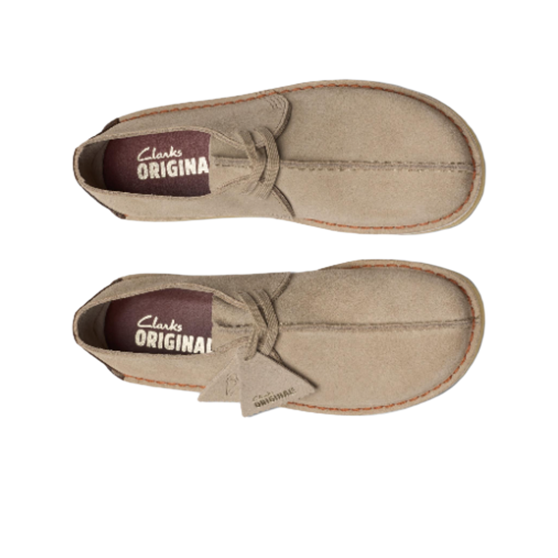 (W) 클락스 데저트 트랙 샌드 스웨이드((W) Clarks Desert Trek Sand Suede) - 2