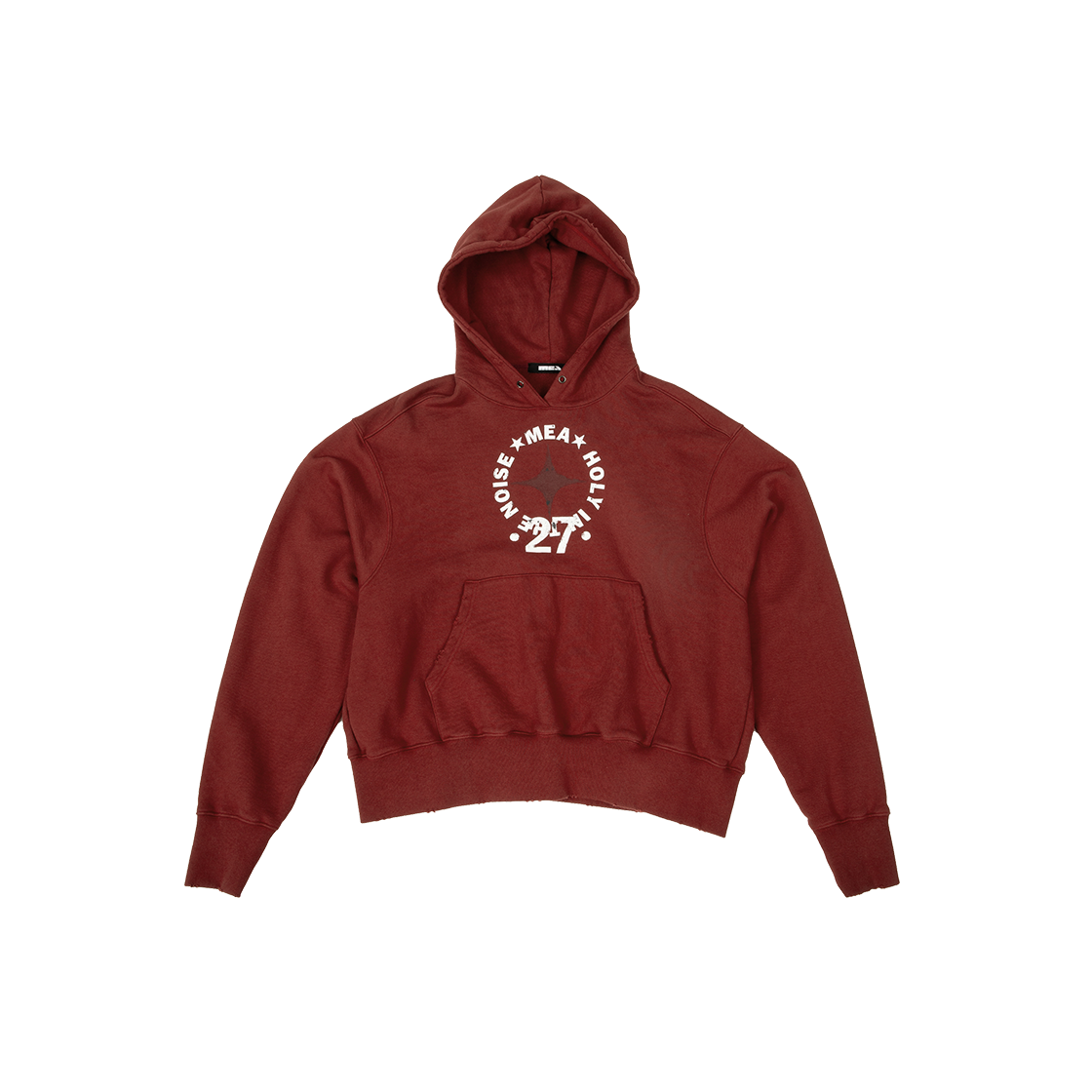 메아 데미지드 27 후디 레드(Mea Damaged 27 Hoodie Red)