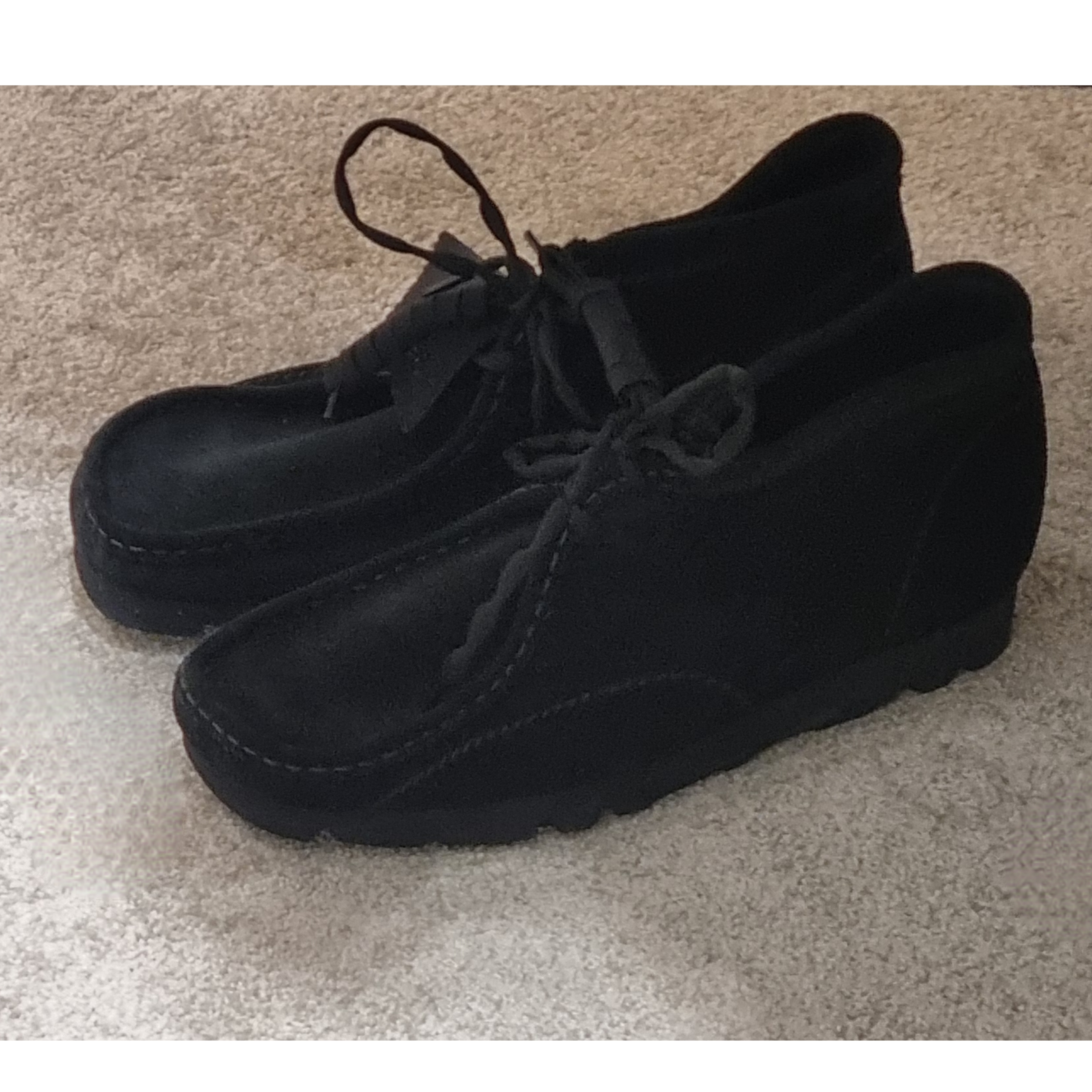 Clarks x Post Archive Faction (Paf) WallabeeBT Black Suede 착용 스타일