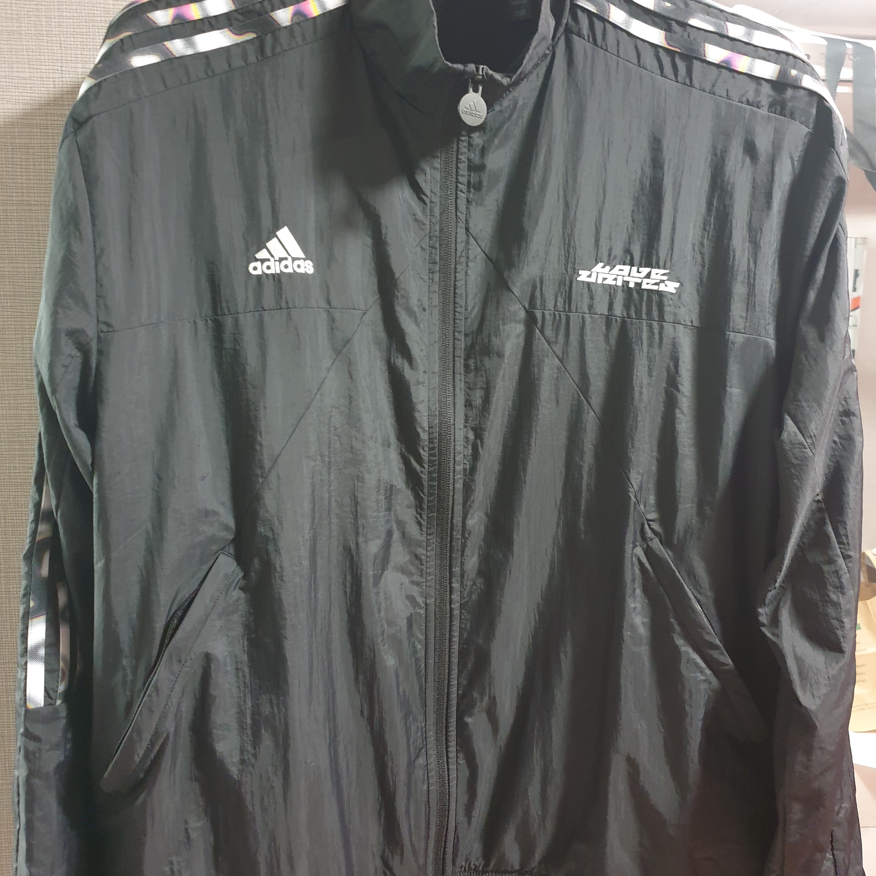 Adidas Pride Tiro Track Top Black - US Sizing 착용 스타일