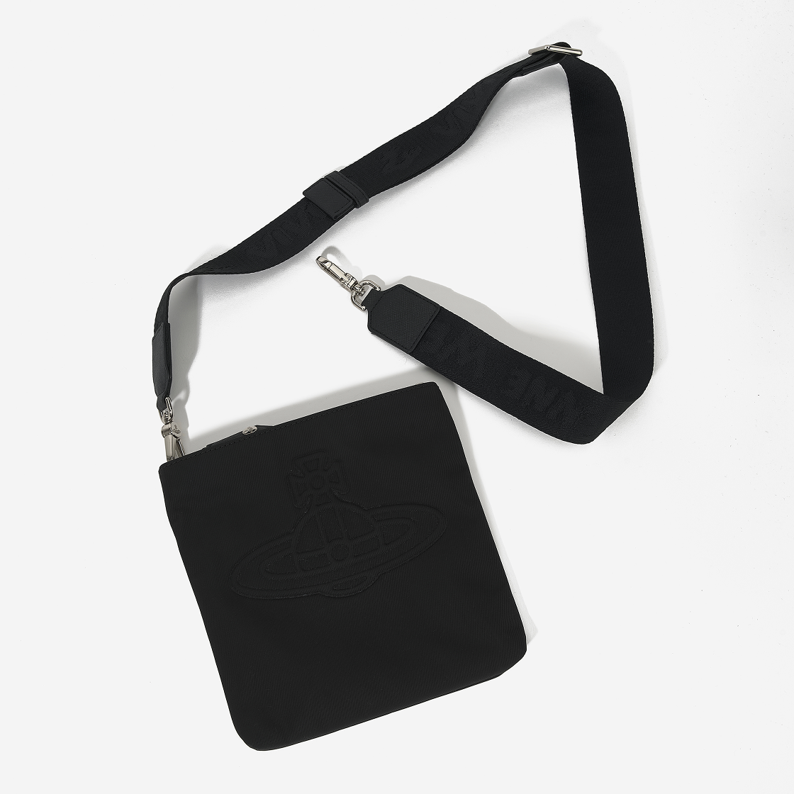 비비안 웨스트우드 스퀘어 크로스바디백 블랙(Vivienne Westwood Square Crossbody Bag Black) - 2