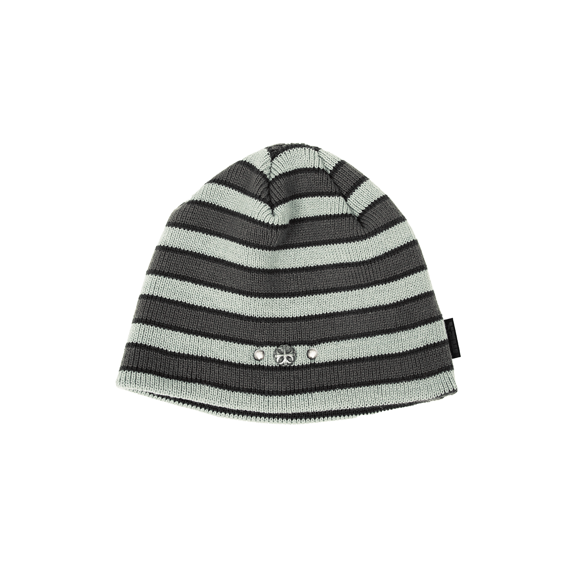 메아 스트라이프 스터드 비니 민트(Mea Striped Stud Beanie Mint)