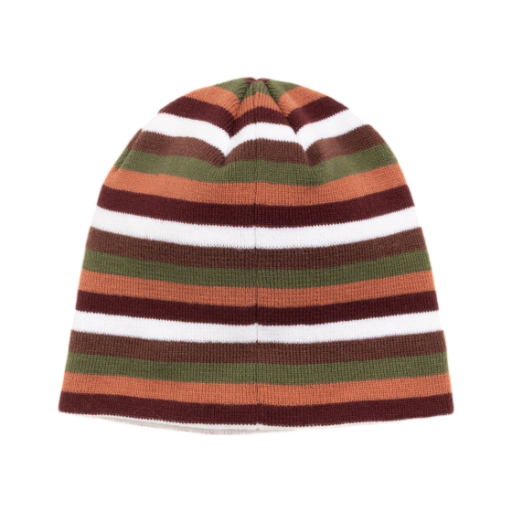 스투시 스컬캡 스무스 스탁 스트라이프 브라운(Stussy Skullcap Smooth Stock Striped Brown) - 2