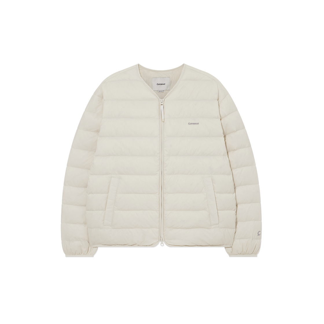 CO2504DP22IV Covernat Coverlight Collarless Down Ivory