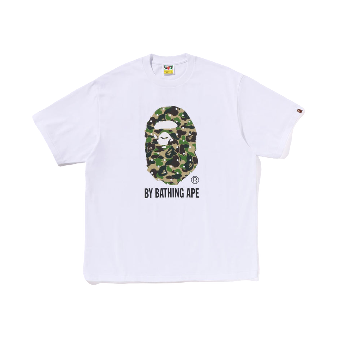 - BAPE ABC Dot Camo By Bathing Ape Relaxed Fit T-Shirt White