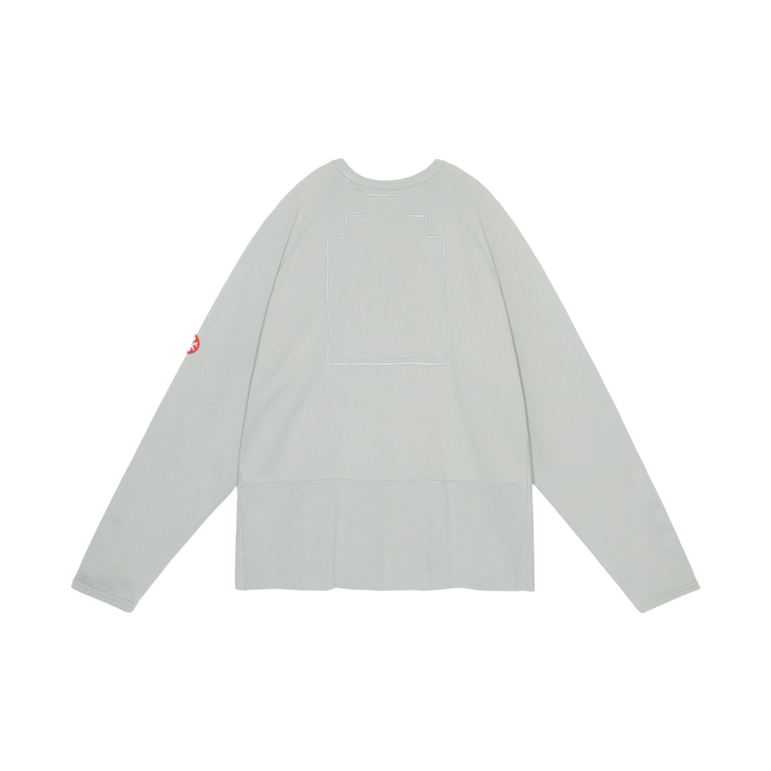 카브엠트 하프 패널 립 크루넥 카키 - 25FW(Cav Empt Half Panel Rib Crew Neck Khaki - 25FW) - 2