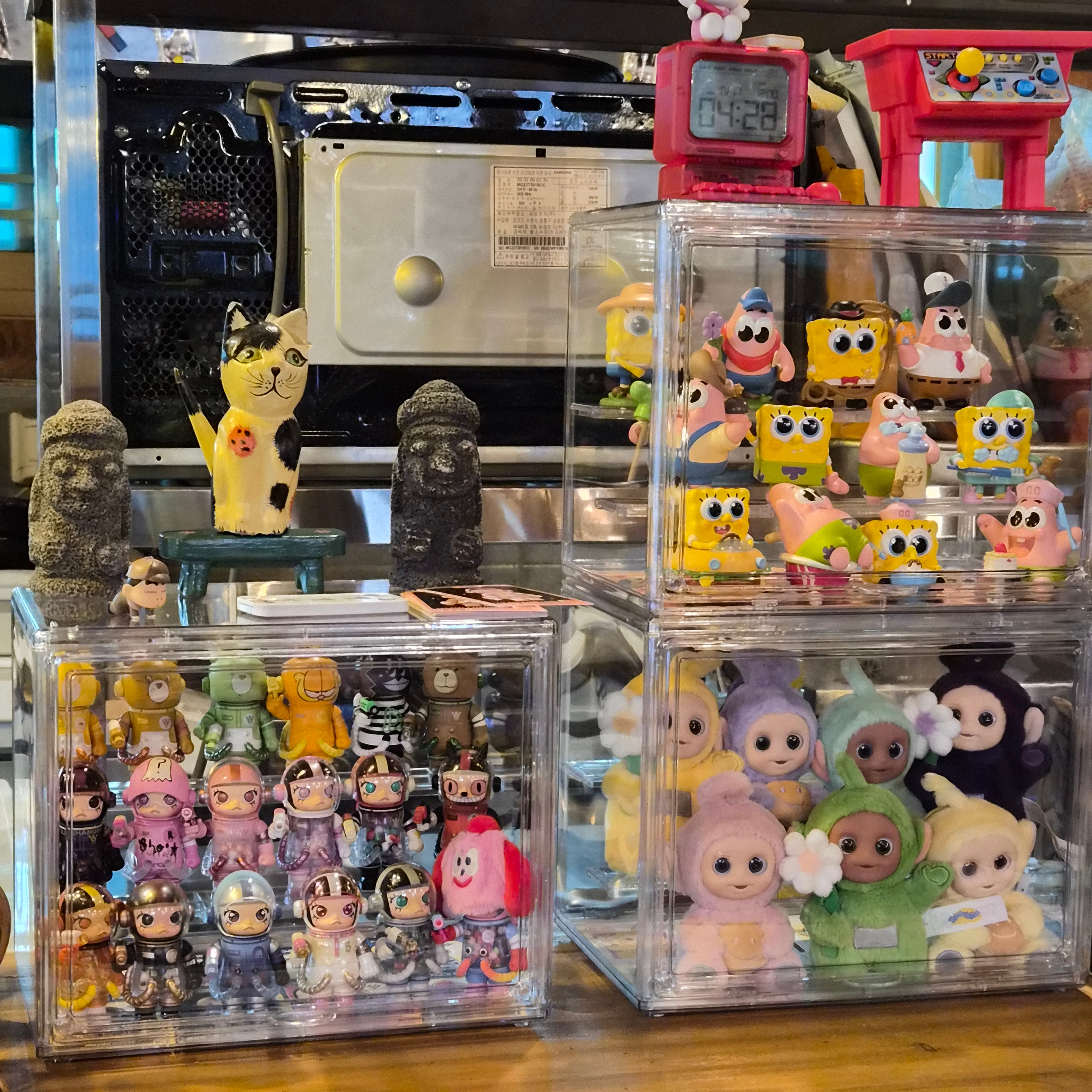 Pop Mart Mega Space Molly Series 3 Sealed Case 100% (9 Blind Boxes), Pop Mart Teletubbies Say Hello Series Figures Sealed Case (8 Blind Boxes) 착용 스타일 - 2