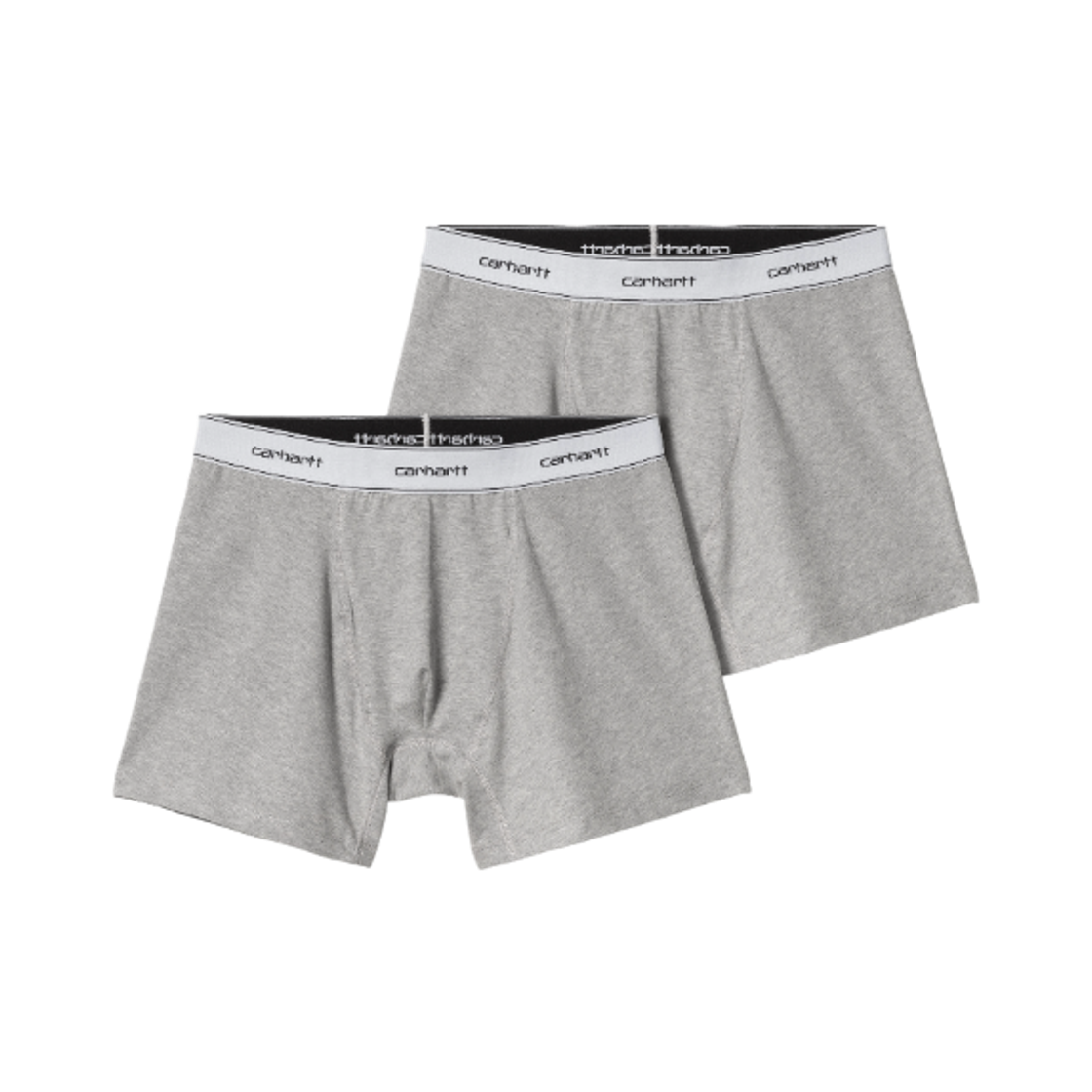 I029375-14F-XX Carhartt WIP Cotton Trunks Grey Heather (2 Pack)
