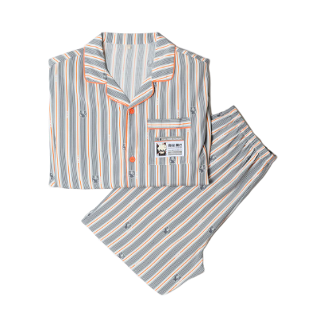 스파오 x 나의 히어로 아카데미아 파자마 세트 오렌지(Spao x My Hero Academia Pajama Set Orange) - 1