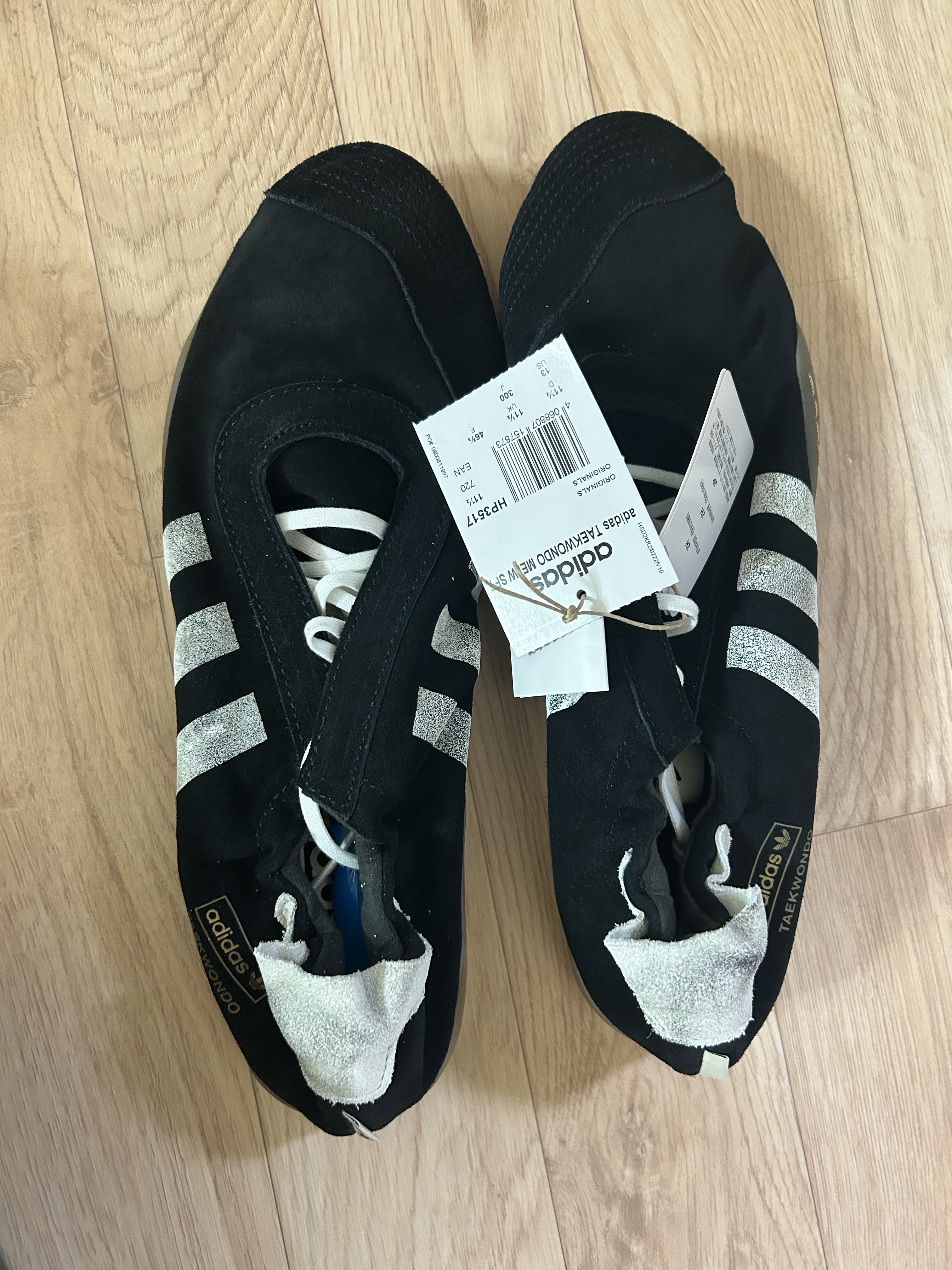 (W) Adidas x Song for the Mute Taekwondo Mei Core Black Cloud White 착용 스타일