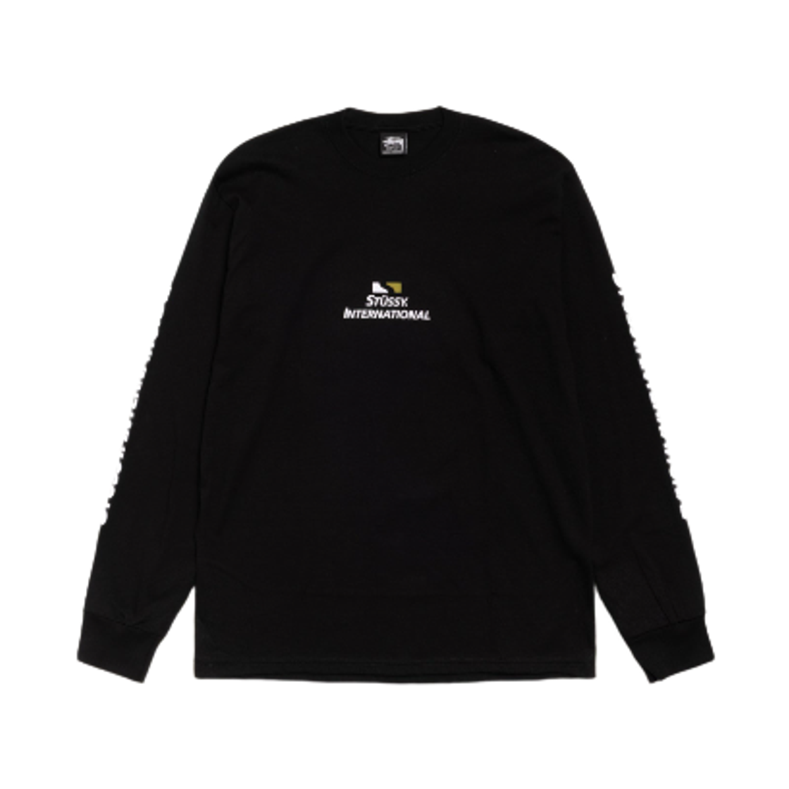 1995146 Stussy International LS T-Shirt Black