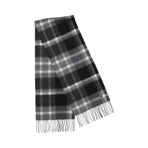 CATONE-002 (W) Weekend Max Mara Catone Jacquard Cashmere Scarf Black