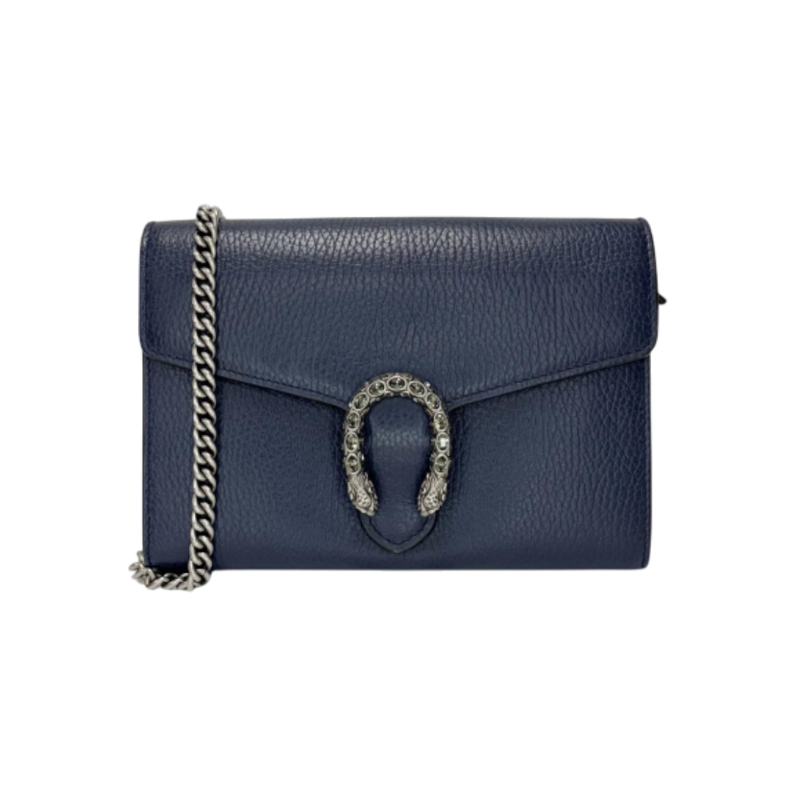 구찌 디오니소스 미니 레더 체인백 네이비(Gucci Dionysus Mini Leather Chain Bag Navy) - 1