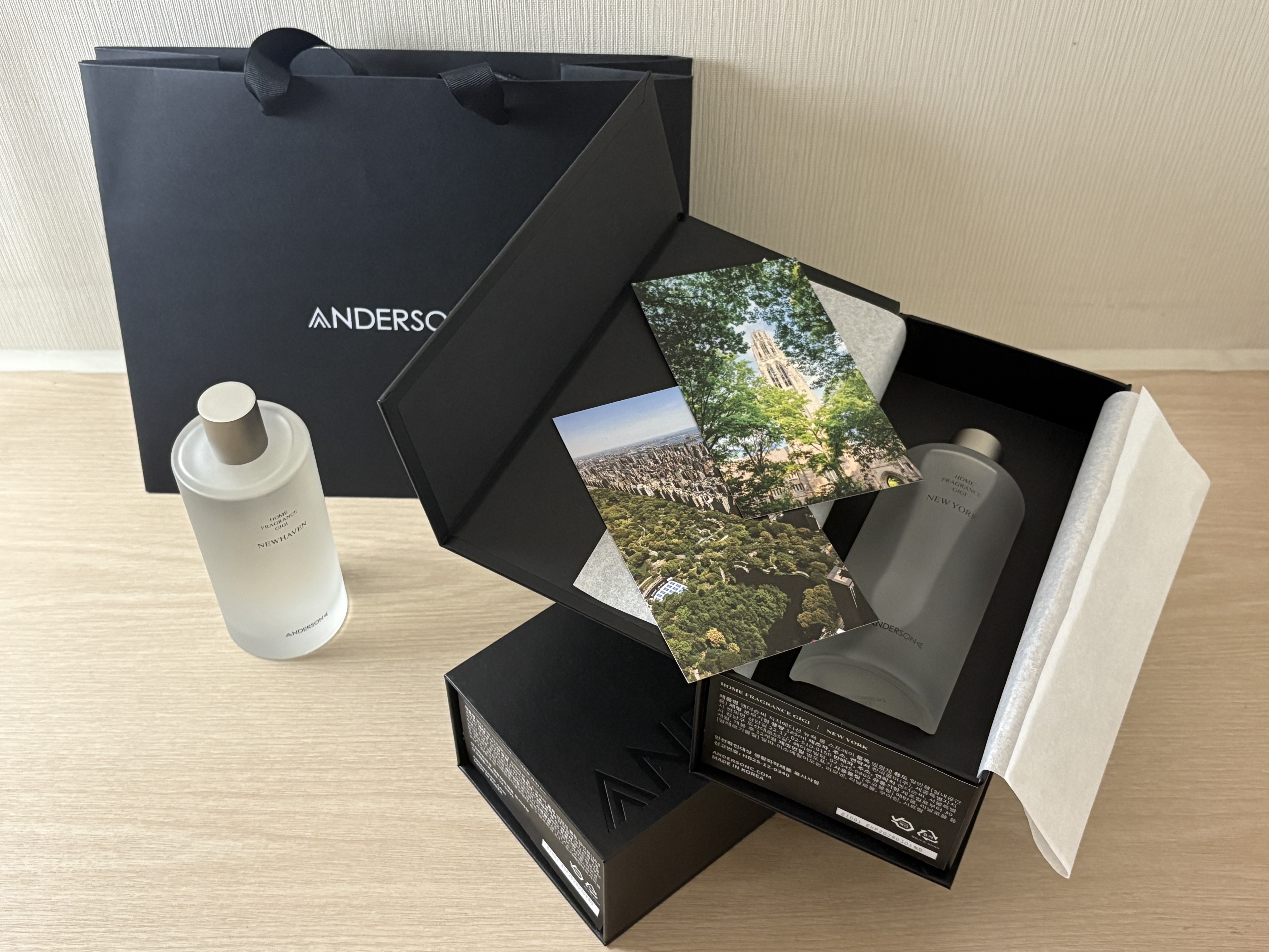 ANDERSONC Home Fragrance GIGI - New Haven, ANDERSONC Home Fragrance GIGI - New York 착용 스타일