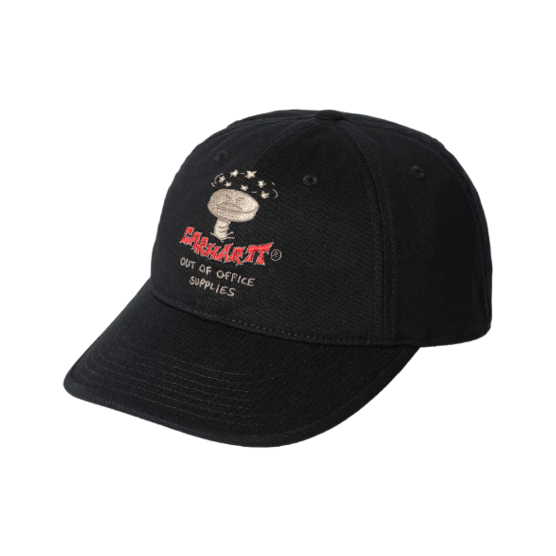 칼하트 WIP 오피스 서플라이스 캡 블랙(Carhartt WIP Office Supplies Cap Black)