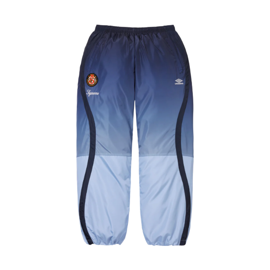 슈프림 x 엄브로 그라디언트 트랙 팬츠 네이비 - 25FW(Supreme x Umbro Gradient Track Pant Navy - 25FW)
