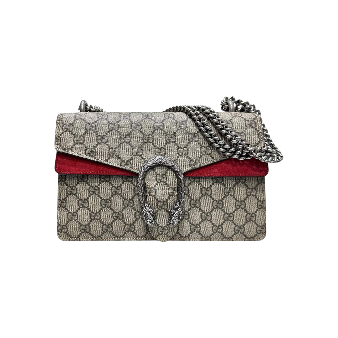 구찌 400249 디오니소스 GG 슈프림 캔버스 스몰 체인 숄더백(Gucci Dionysus GG Supreme Canvas Small Chain Shoulder Bag) - 1