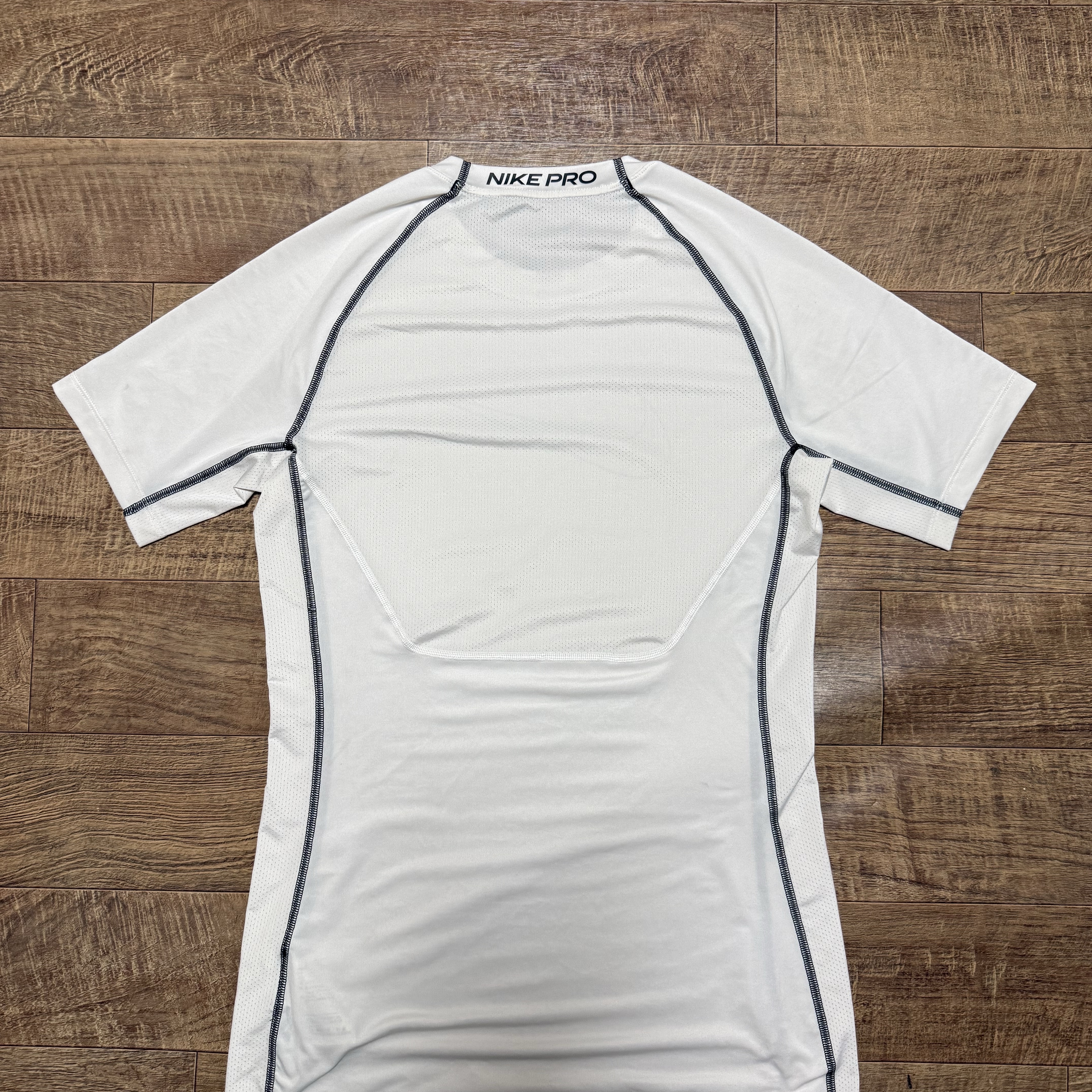 Nike Pro Dri-Fit Tight Fit Short Sleeve Top White - Asia 착용 스타일 - 2