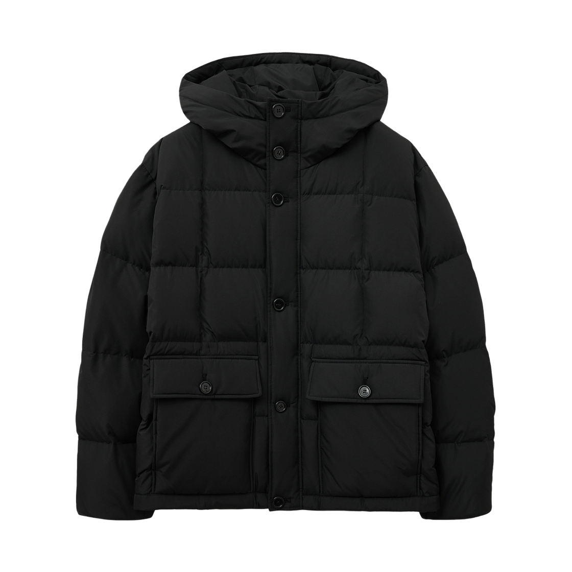 티엔지티 카라코람 숏 구스다운 점퍼 블랙(TNGT Karakoram Short Goose Down Jumper Black)