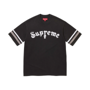 Supreme Cross S/S Top Black - 25FW